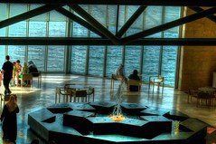 Lounge at the Museum of Islamic Art, Doha