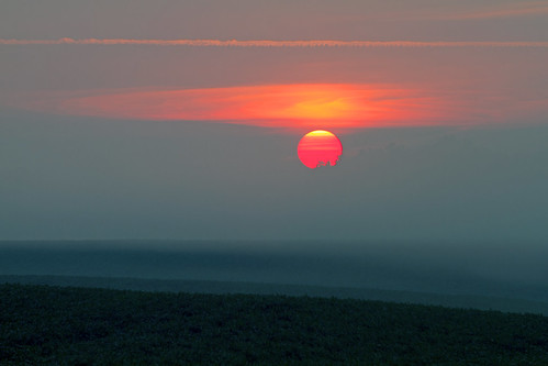 field fog sunrise canon illinois midwest september fields 2013 eos7d