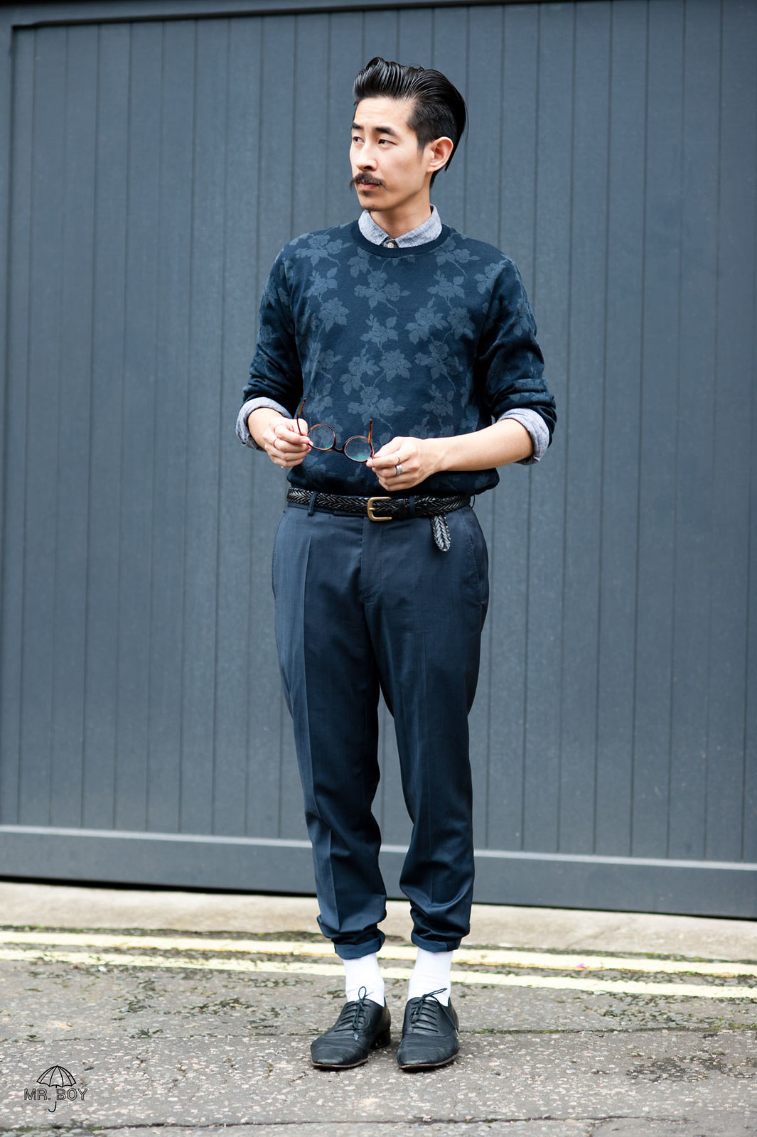Mr. Boy: Outfit Feature: Blue Watchmaker