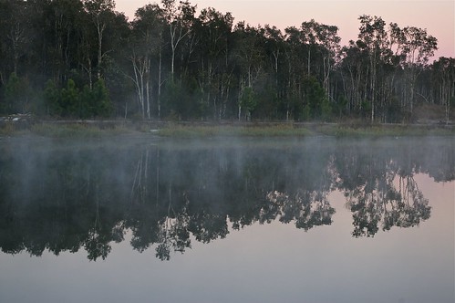 sunset pond pentax australia 2007 caboolture qeensland k100d oasisfarm