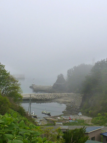 sea lighthouse fog 日本 青森県 東通村