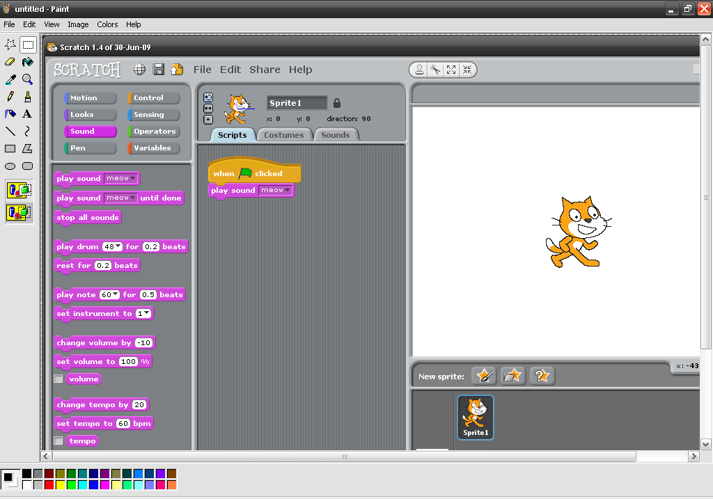 program to make a simple comic