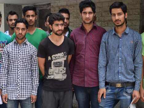 Students from Kashmir who were expelled from Rohtak based engineering college