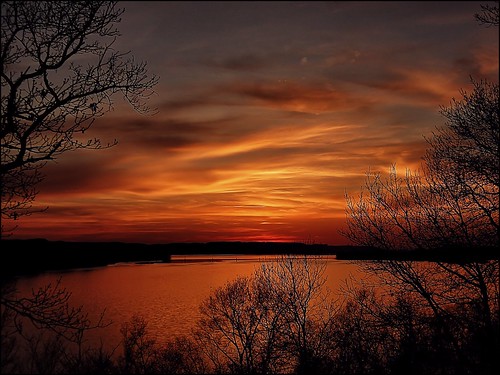 sunset wisconsin clouds colorful lakeonalaska justpentax pentaxx5