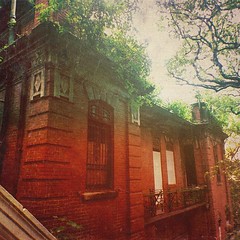 Hopefully a first in an abandoned/haunted series  Nam Koo Terrace 南固臺 located on the top of Ship Street, Wan Chai: Built sometime between 1915-1921 by a wealthy Shanghainese family, the mansion earns its 'Haunted House of Wan Chai' nickname becaus