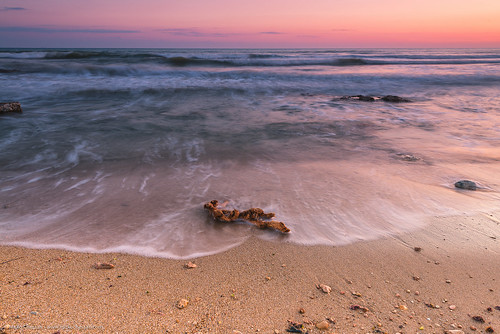 sunset sea italy seascape beach waves it seashore sicilia marinadiragusa
