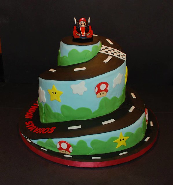 Mario Cart Cake by The Sweetest Tiers