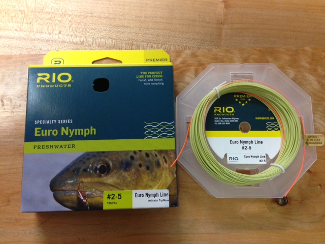 NEW RIO TECHNICAL EURO NYMPHING #2-5 WT FLOATING FLY LINE W/ INTEGRATED LEADER 