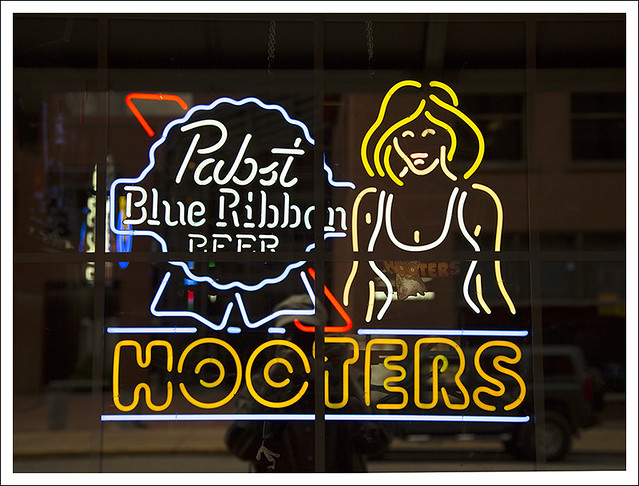 Pabst and Hooters