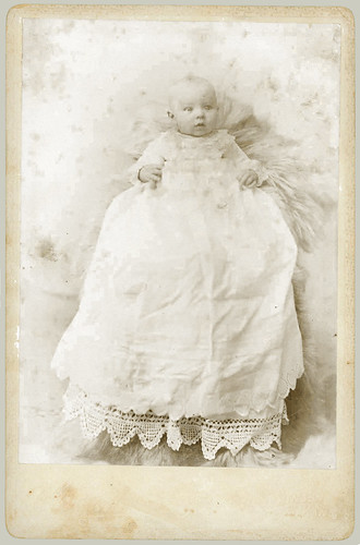 Cabinet Card Baby in Smock