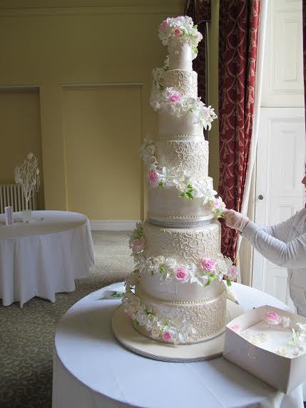 Wedding Cake by Chrissy at Chrissys Cakes Bristol