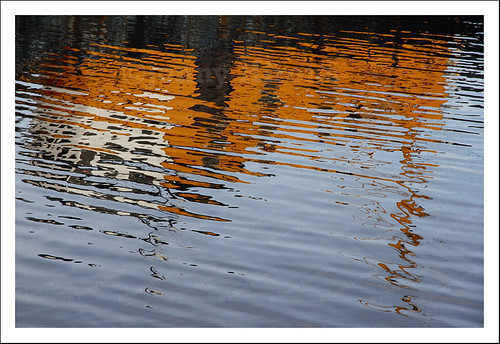 uk greatbritain white distortion abstract reflection art water yellow outdoors scotland boat upsidedown distorted ripple windy gb loch unexpected fortwilliam differentview lochaber disturbance distortedview corpachbasin