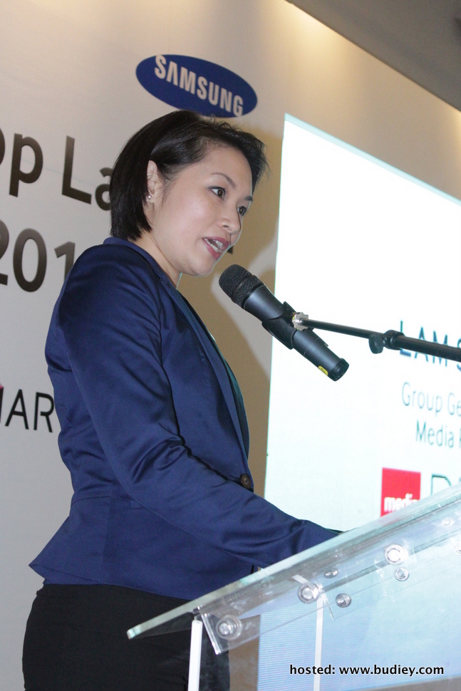 Lam Swee Kim, Pengurus Besar Kumpulan Media Prima Digital Memberi Ucapan
