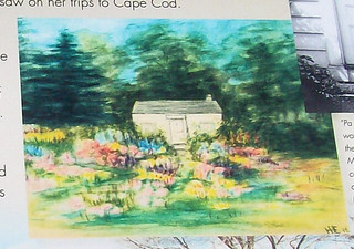closeup -- temple garden watercolor