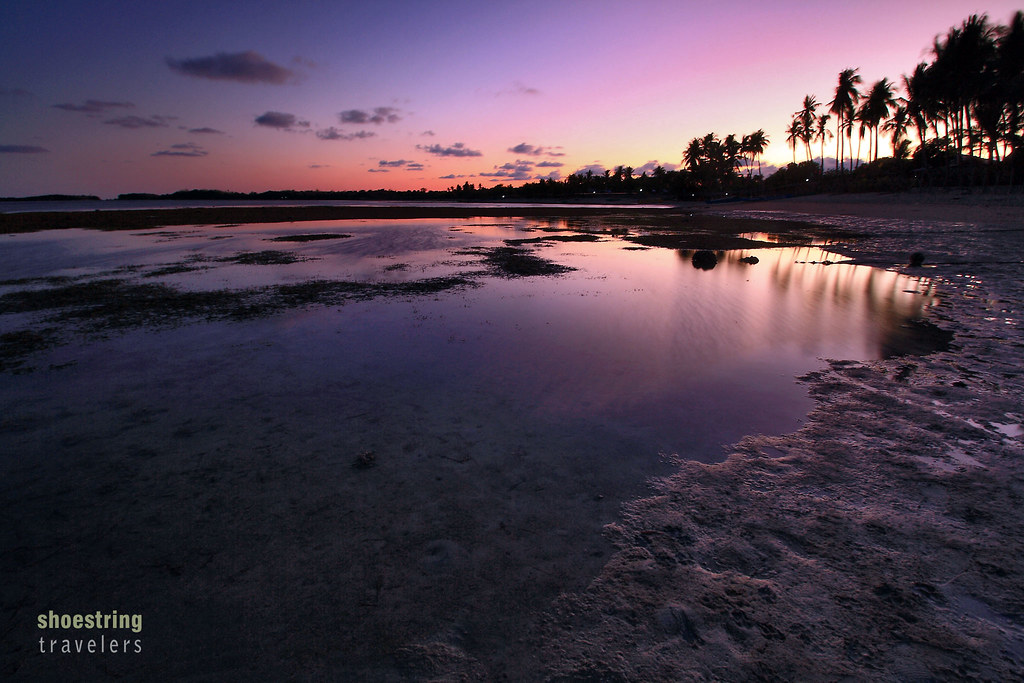 sunset at Tambobong Beach, Dasol, Pangasinan