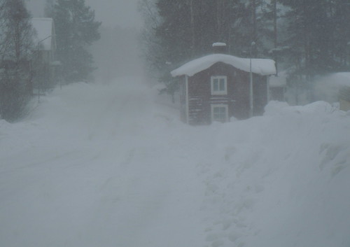 winter snow vinter sweden lappland snowstorm lapland blizzard snö fredrika snöstorm umevägen