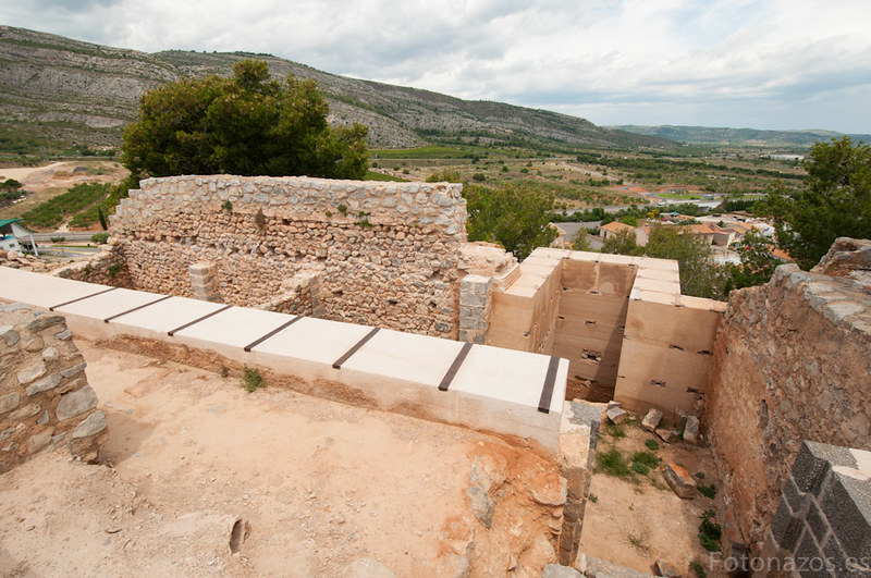 El Castillo de Oropesa del Mar, ruinas de una antigua fortaleza musulmana