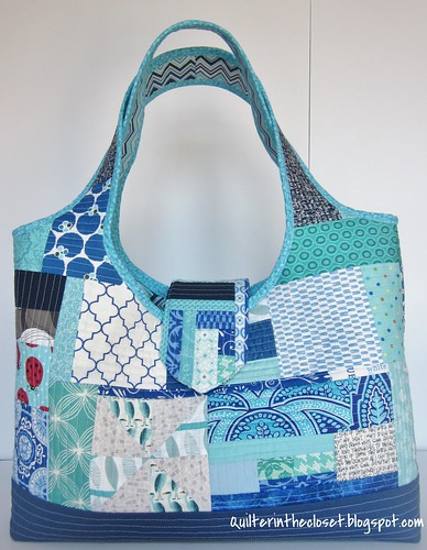 Quilter in the Closet: Tinker tote 2, the sequel - a finish Friday