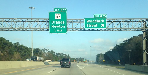 interstate10 biggreensign sign orange newton