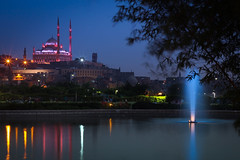 The Mosque of Muhammad Ali Pasha during the blue hour - Cairo Citadel