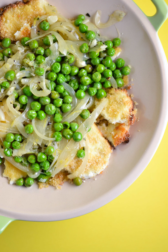 Baked Ricotta with Peas | Things I Made Today