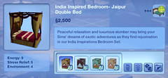 India Inspired Bedroom- Jaipur Double Bed