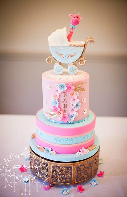 Baby Shower Cake by Little Apple Cakes