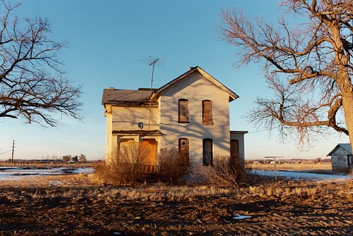 light sunset shadow house building abandoned film farmhouse geotagged evening nikon colorado windsor n80 deserted weldcounty