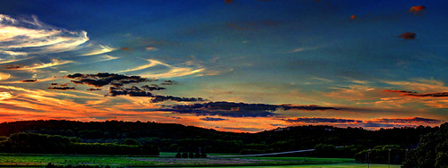 county sunset panorama photoshop raw iowa hdr decorah luthercollege photomatix winneshiek