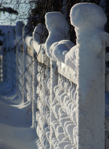 winter snow cemetery fence vinter sweden lappland lapland snö kyrkogård staket fredrika