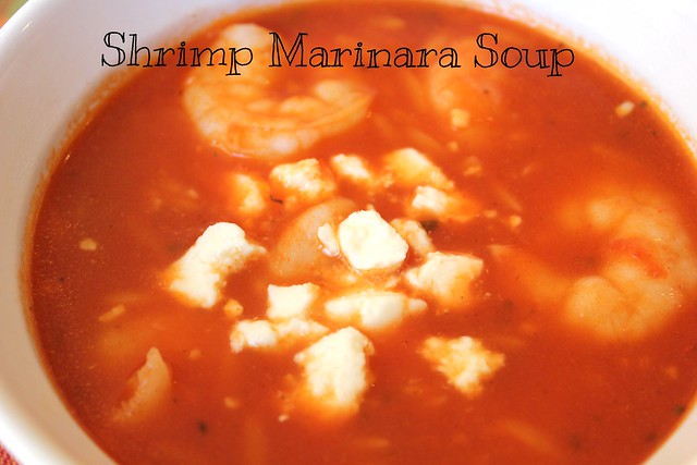 Shrimp Marinara Soup