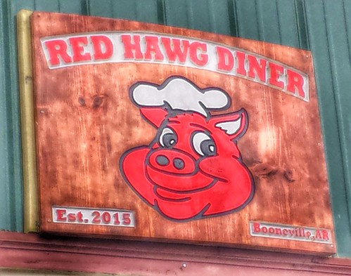 arkansas logancounty booneville outsideart signs redhawgdiner