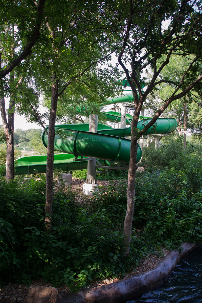 Water slide at Hyatt Hill Country Resort and Spa