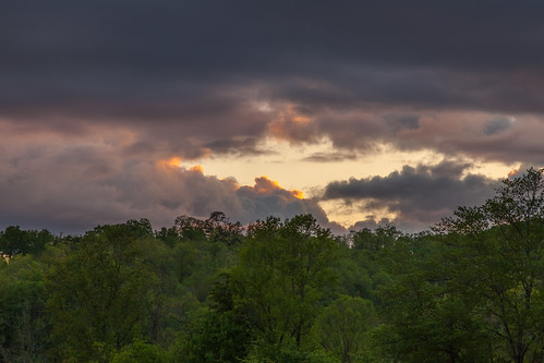 trees sunset mountains clouds forest northcarolina cherokee smokeymountains pskyscape