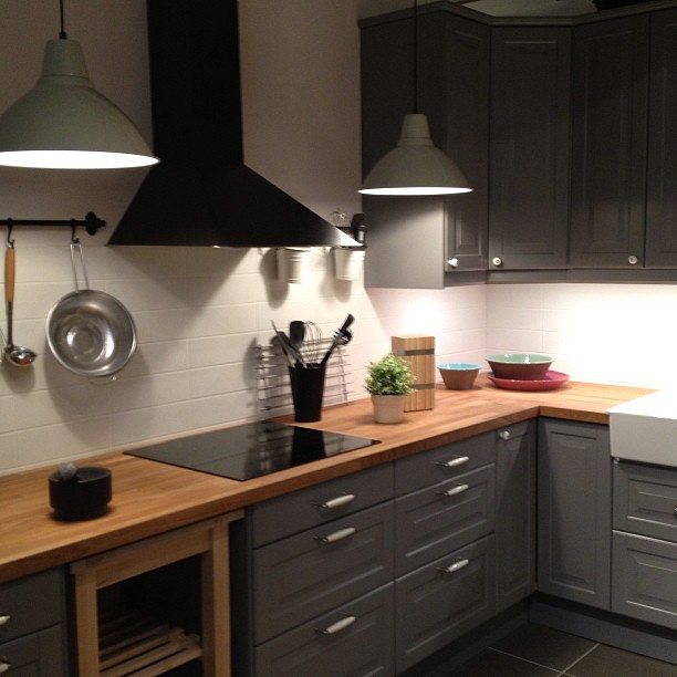 Oder die schöne Küche dieses mal in grau? #ikea #küche #ka ...