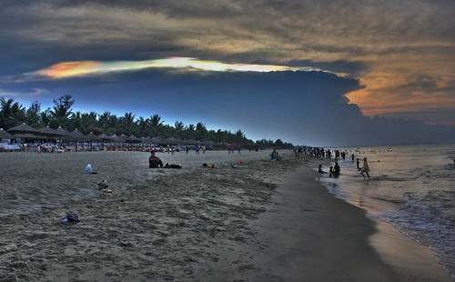 crazy Vietnam sunset