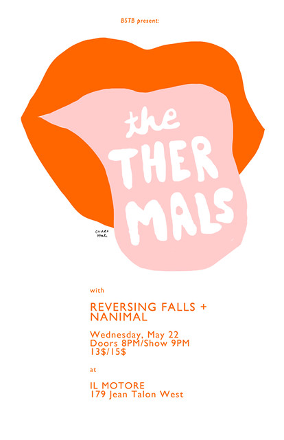 THE THERMALS POSTER