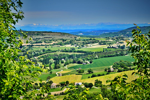 summer france mountains alps rural french landscape countryside spring scenery europe european day cloudy south country scenic hills southern farms provence agriculture hilly rolling provencal