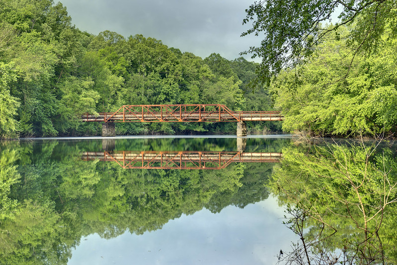 Bridge, Bee Rock Campground, Rockcastle River, Daniel Boone National Forest, Pulaski County, Laurel County, Kentucky 1
