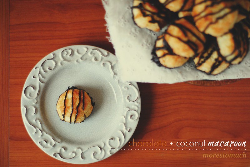 Chocolate + Coconut Macaroons