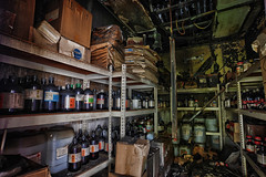 Burned UiTM Science Laboratory - Chemical Store
