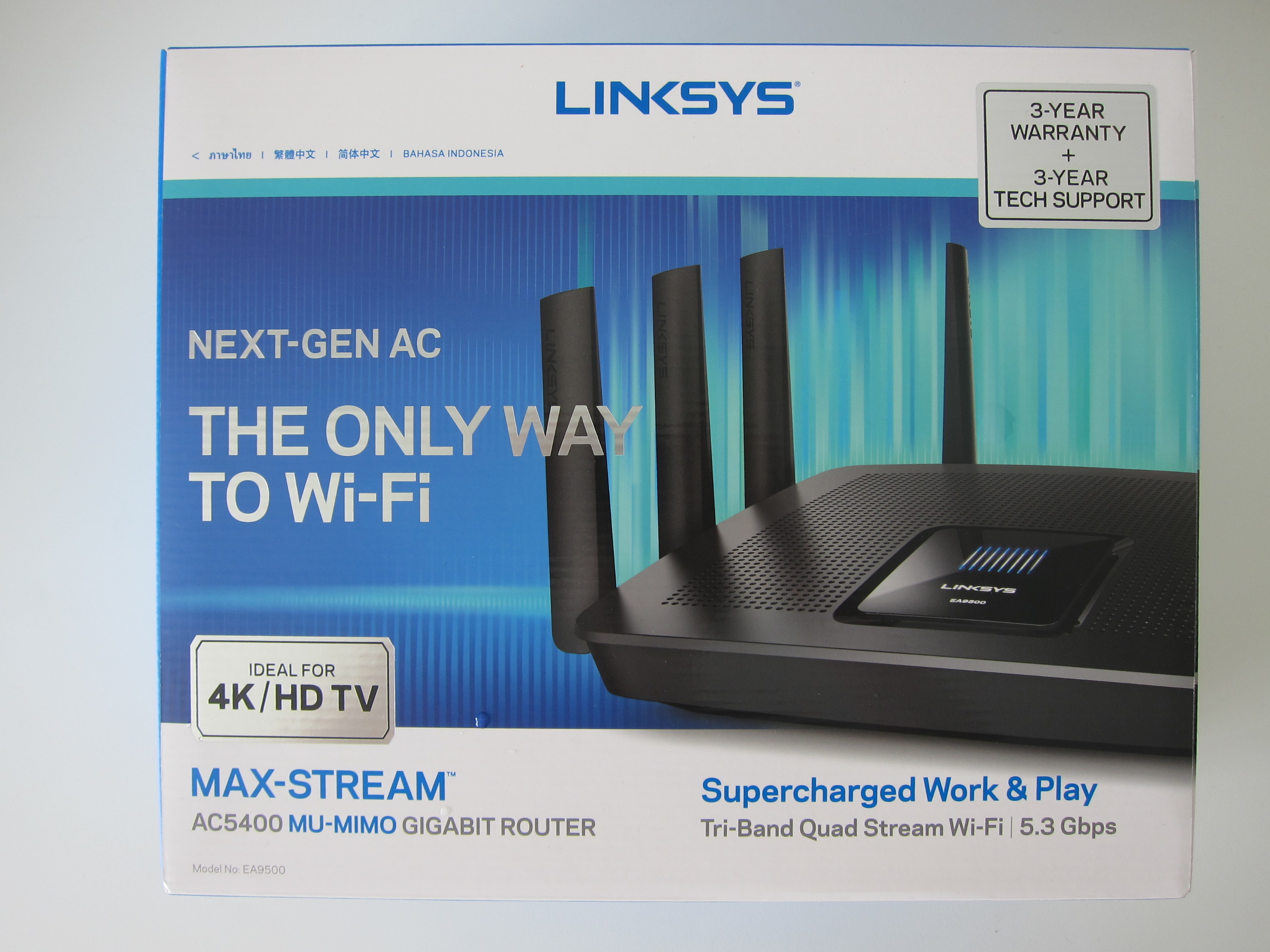 olie Oppervlakkig Kloppen Linksys EA9500 Max-Stream AC5400 MU-MIMO Gigabit Router Review « Blog |  lesterchan.net