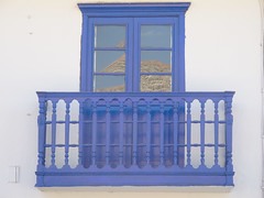 Balcón azul