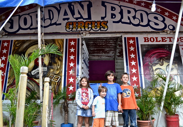 Local Circus in Antigua, Guatemala
