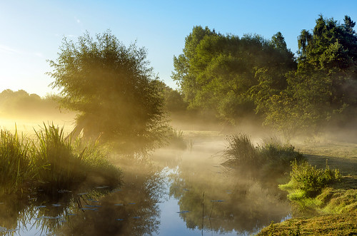 light mist river landscape dawn nikon warwickshire alne alcester rivermist kinwarton riveralne d7000 jactoll