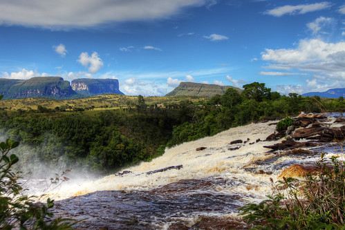 river venezuela bolivar waterfalls canaima cascade tepui saltosapo tepuy adventuretourism mikekline michaelkline riocarrao visitingmymom frogfalls notkalvin notkalvinphotography