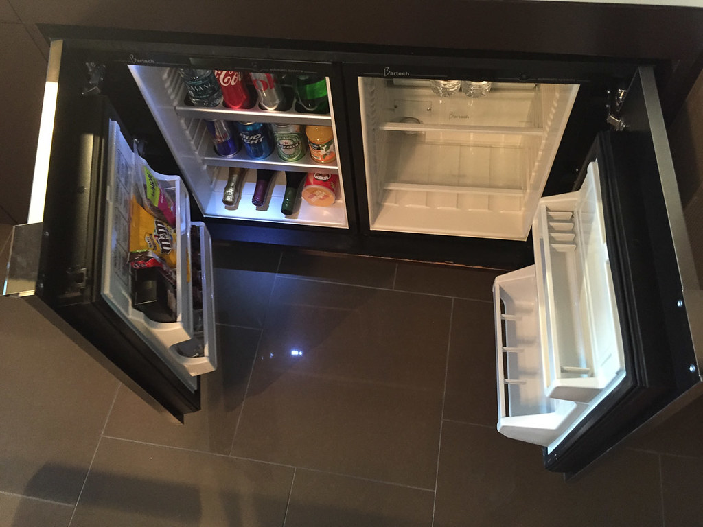 Mini fridge at Vdara