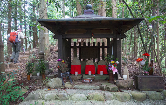 Past a shrine