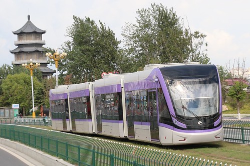 tram strassenbahn huaian china siemens supercombino avenio 111