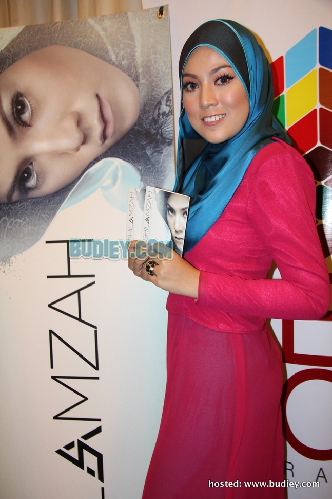 Gambar Shila Amzah Di Majlis Pra Dengar Album Terbaru